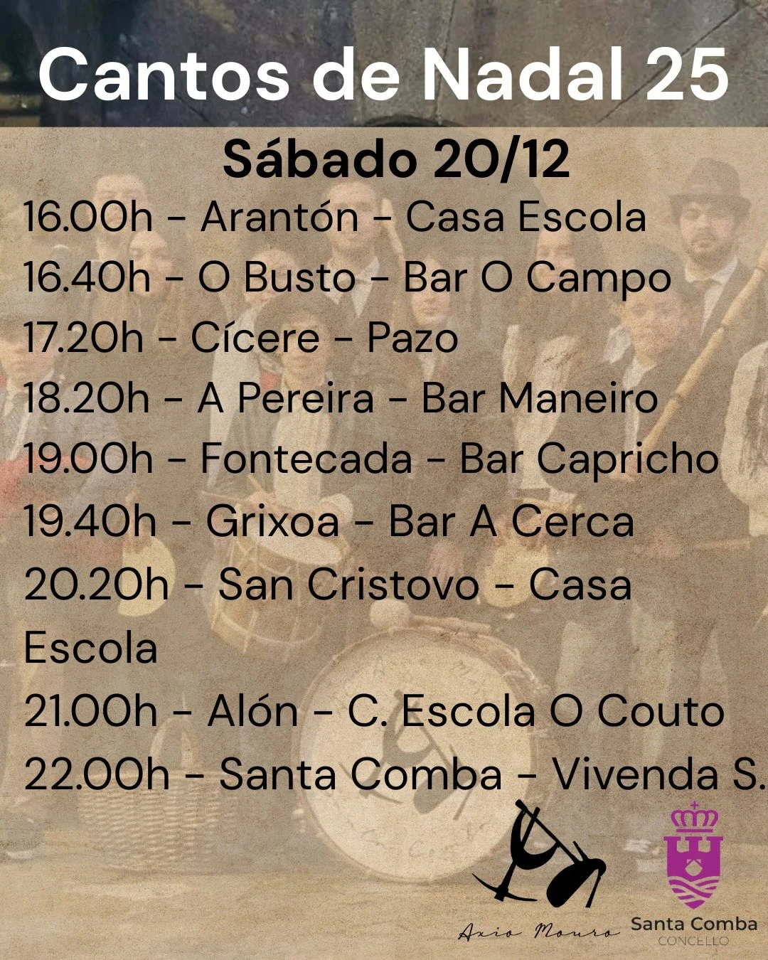 Imaxe principal para Cantos de Nadal Axio Mouro