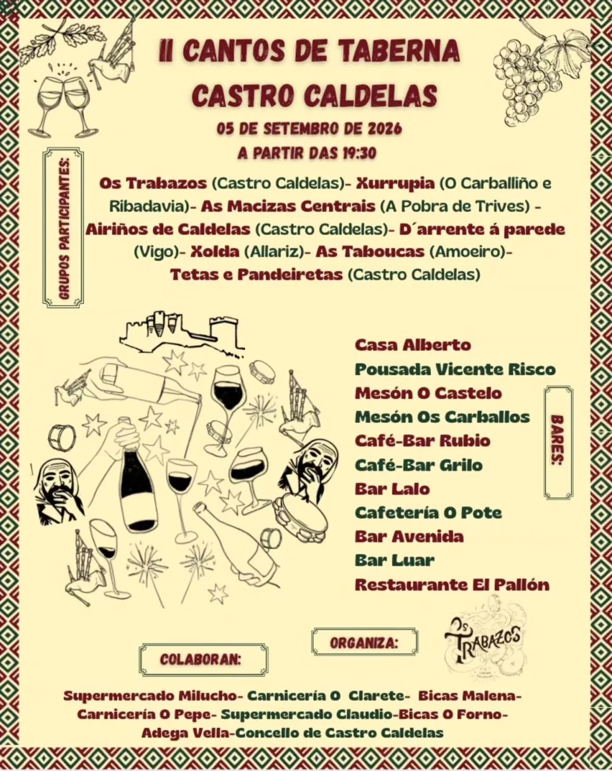 Imaxe para II Cantos de taberna en Castro Caldelas