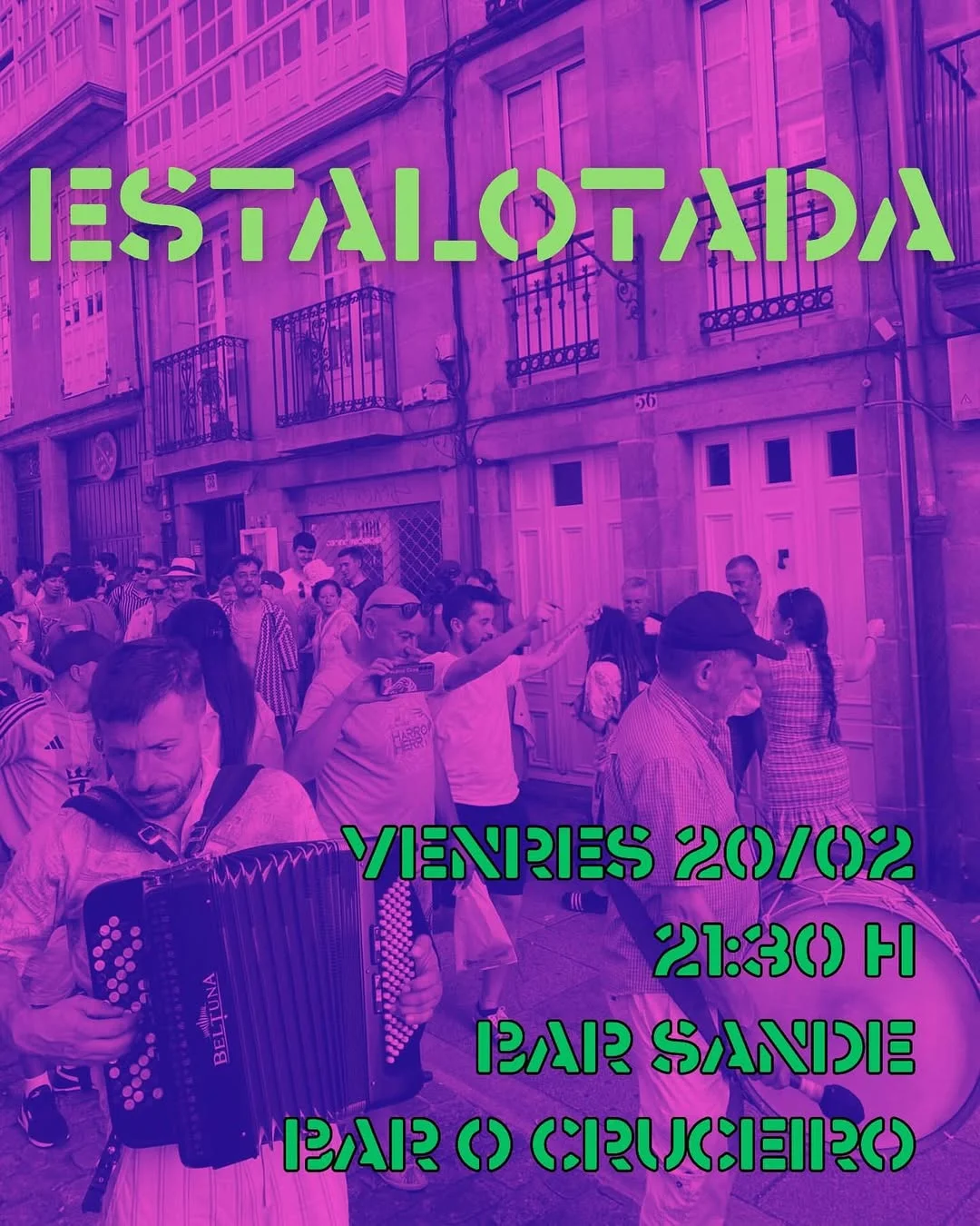 Imaxe principal para Estalotada no bar Sande e Cruceiro