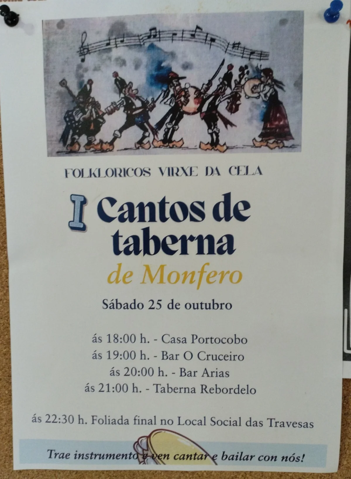 Imaxe principal para I Cantos de taberna de Monfero