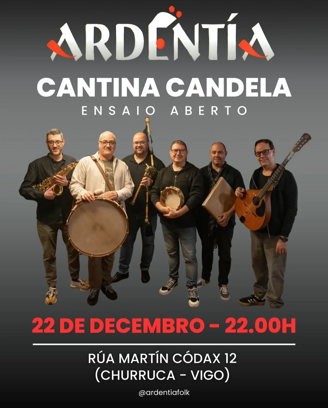 Imaxe principal para Ensaio aberto de Ardentía