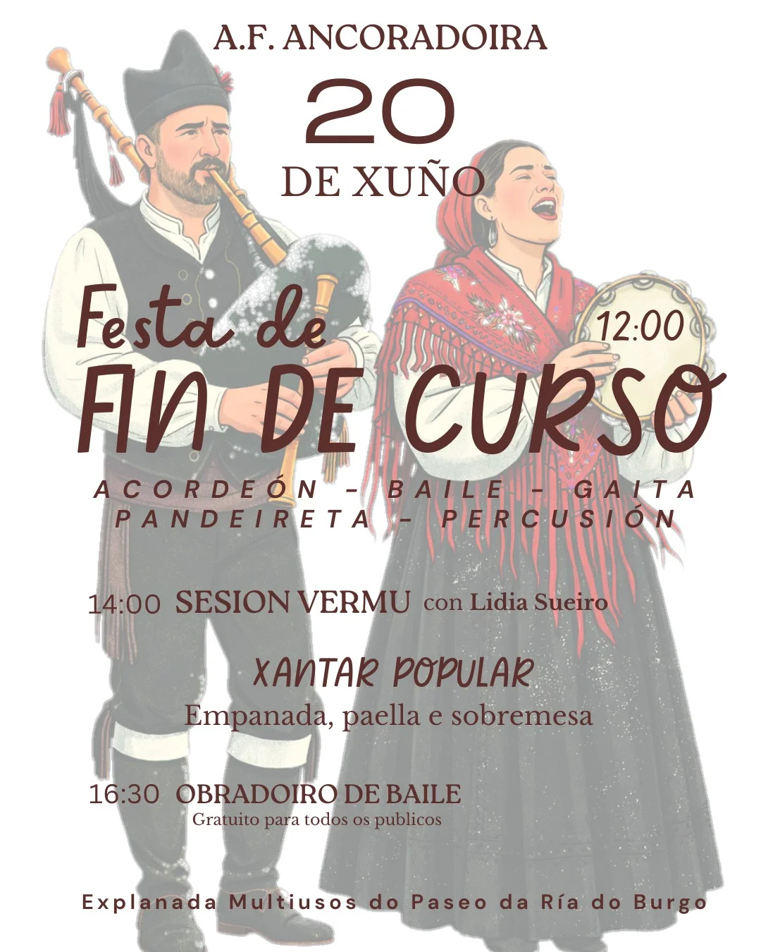 Imaxe principal para Fin de curso Ancoradoira