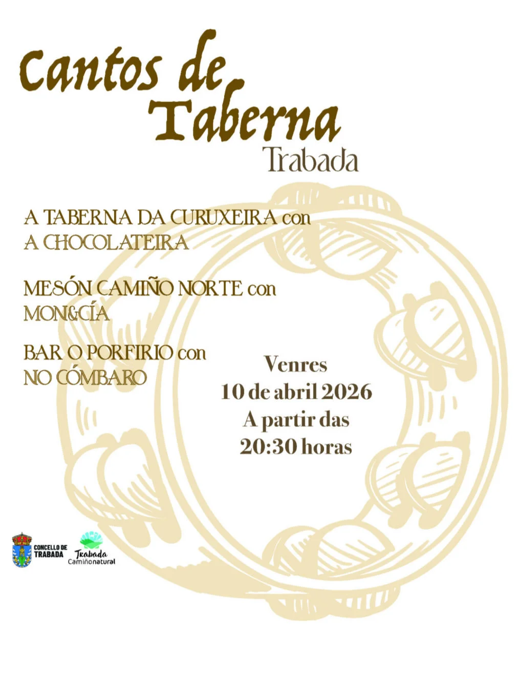 Imaxe principal para Cantos de taberna en Trabada