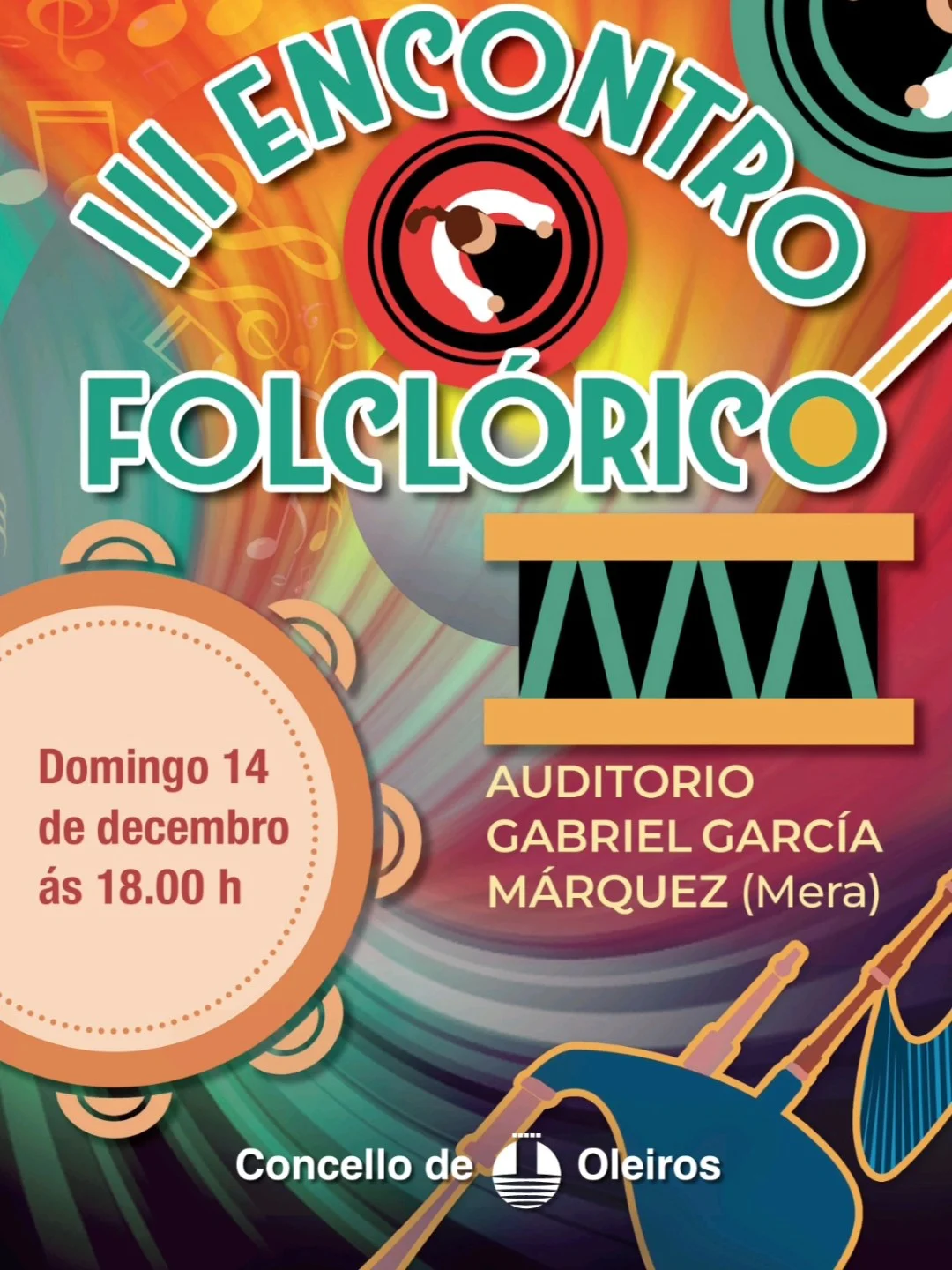 Imaxe principal para III Encontro folclórico en Oleiros