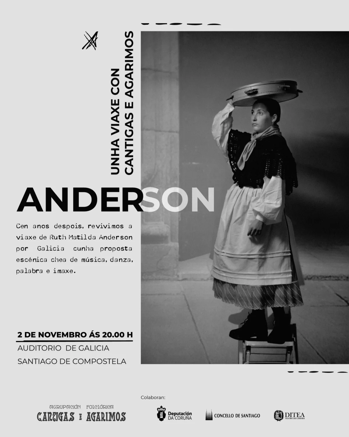Imaxe principal para Anderson: unha viaxe con Cantigas e Agarimos