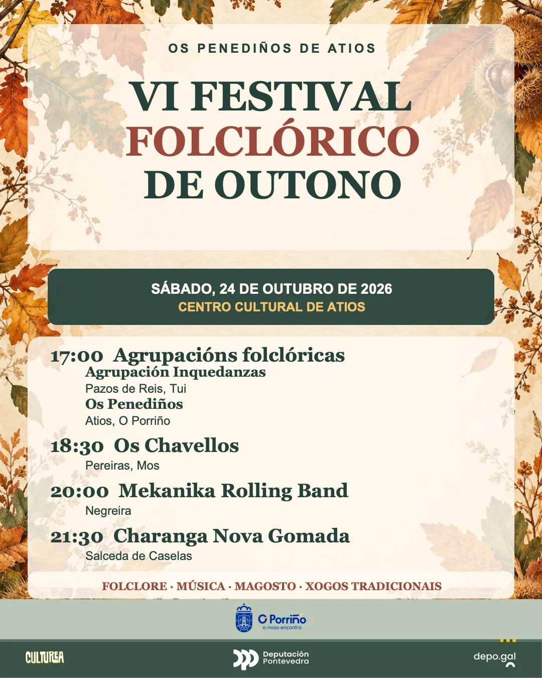 Imaxe principal para VI Festival Folclórico de Outono