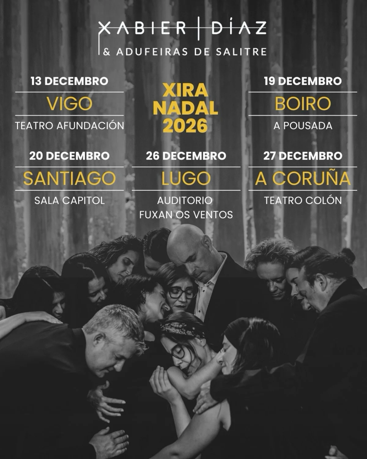 Imaxe principal para Xabier Díaz & Adufeiras de Salitre en Vigo