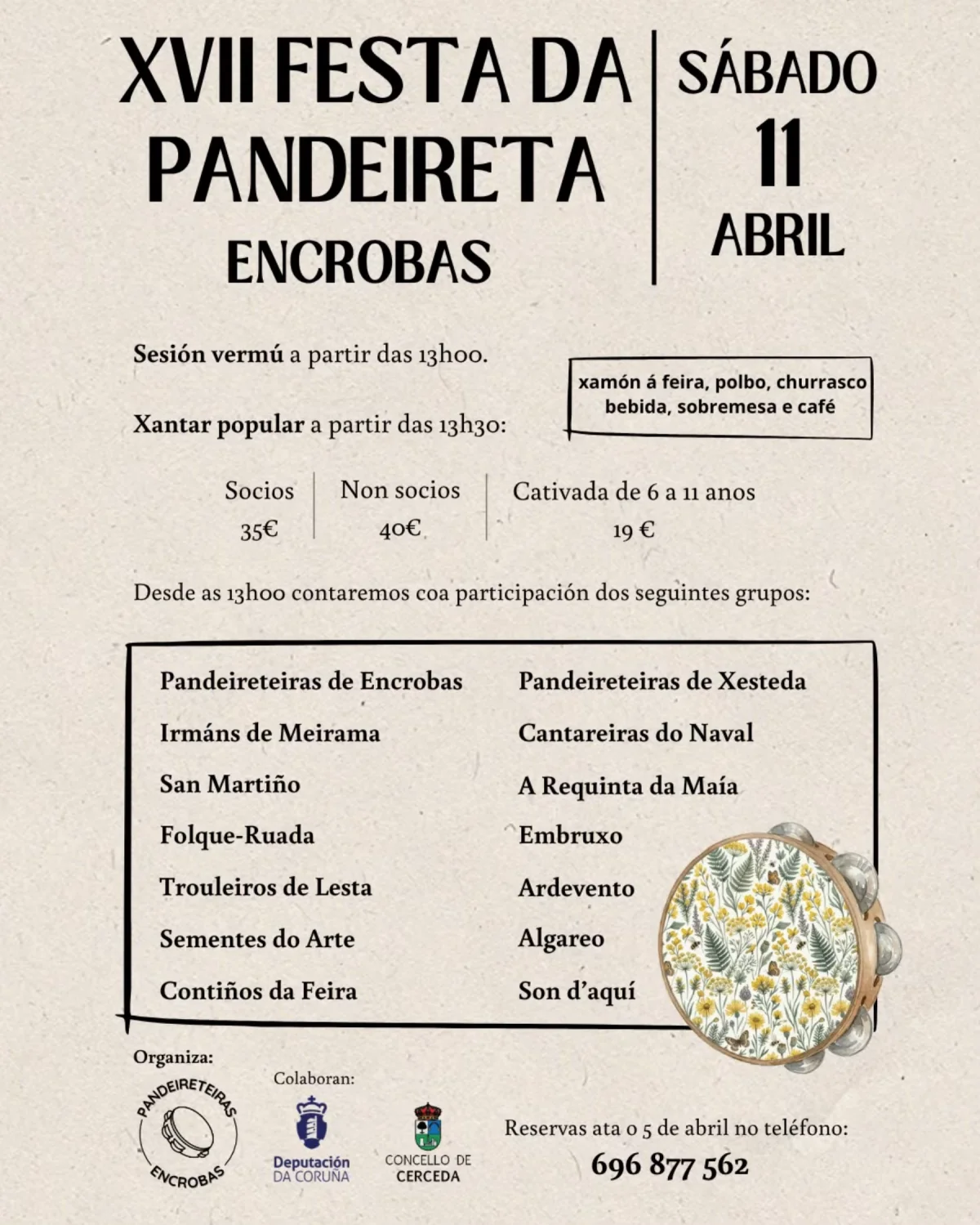 Imaxe para XVII Festa da pandeireta