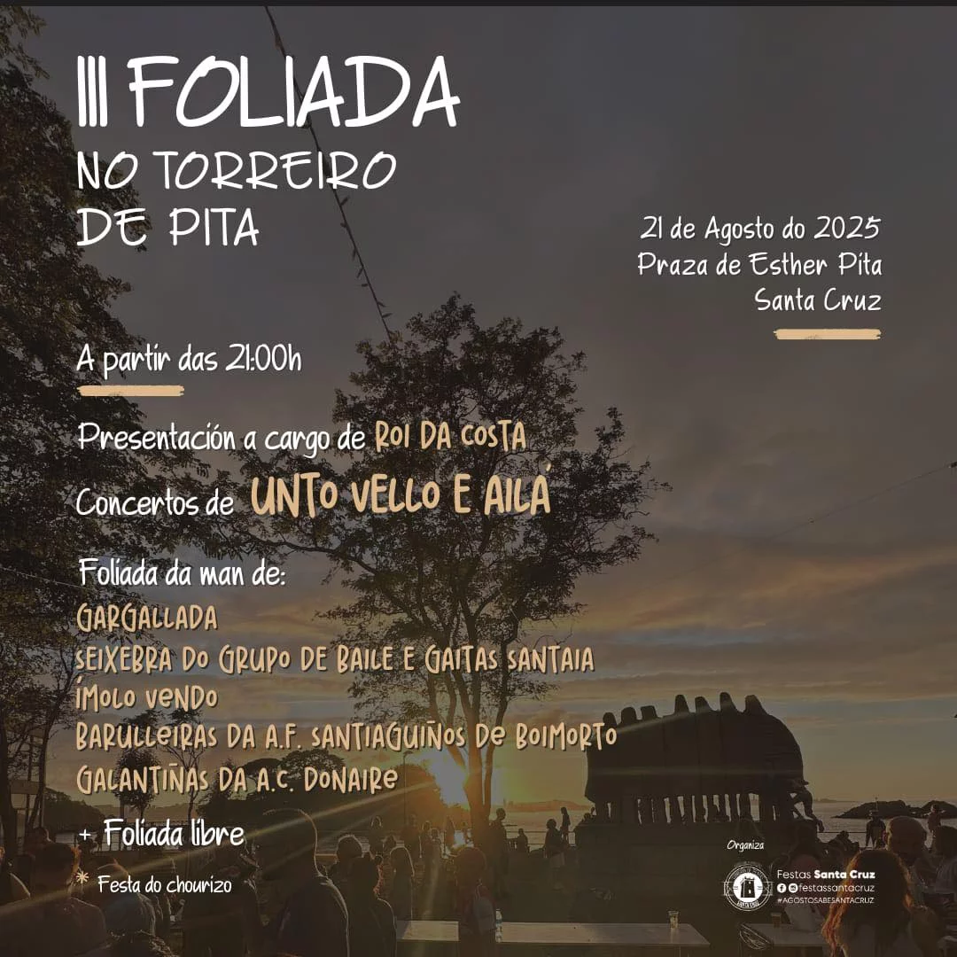 Imaxe principal para III Foliada no torreiro de Pita (festas de Santa Cruz)