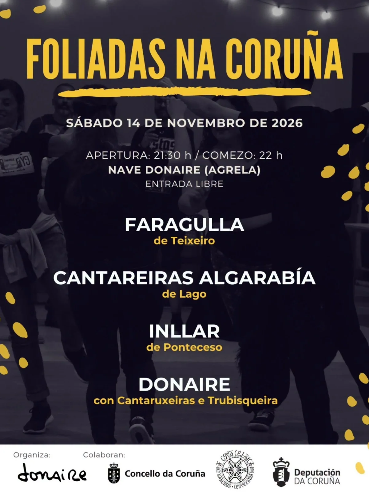 Imaxe principal para Foliada na Coruña
