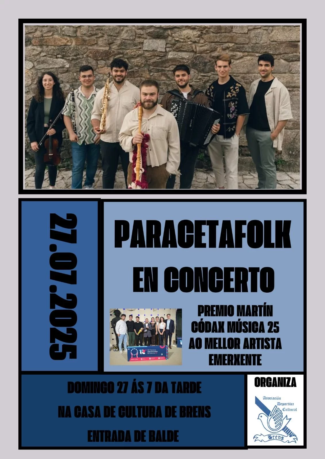 Imaxe principal para Paracetafolk en Brens