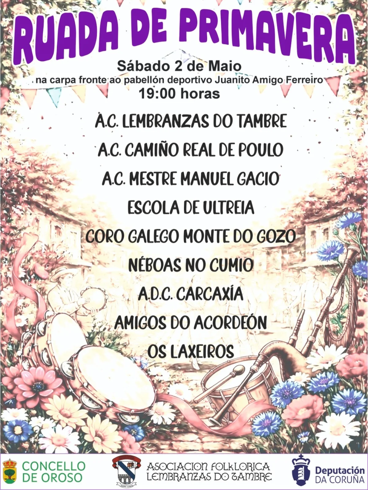 Imaxe principal para Ruada de primavera Lembranzas do Tambre