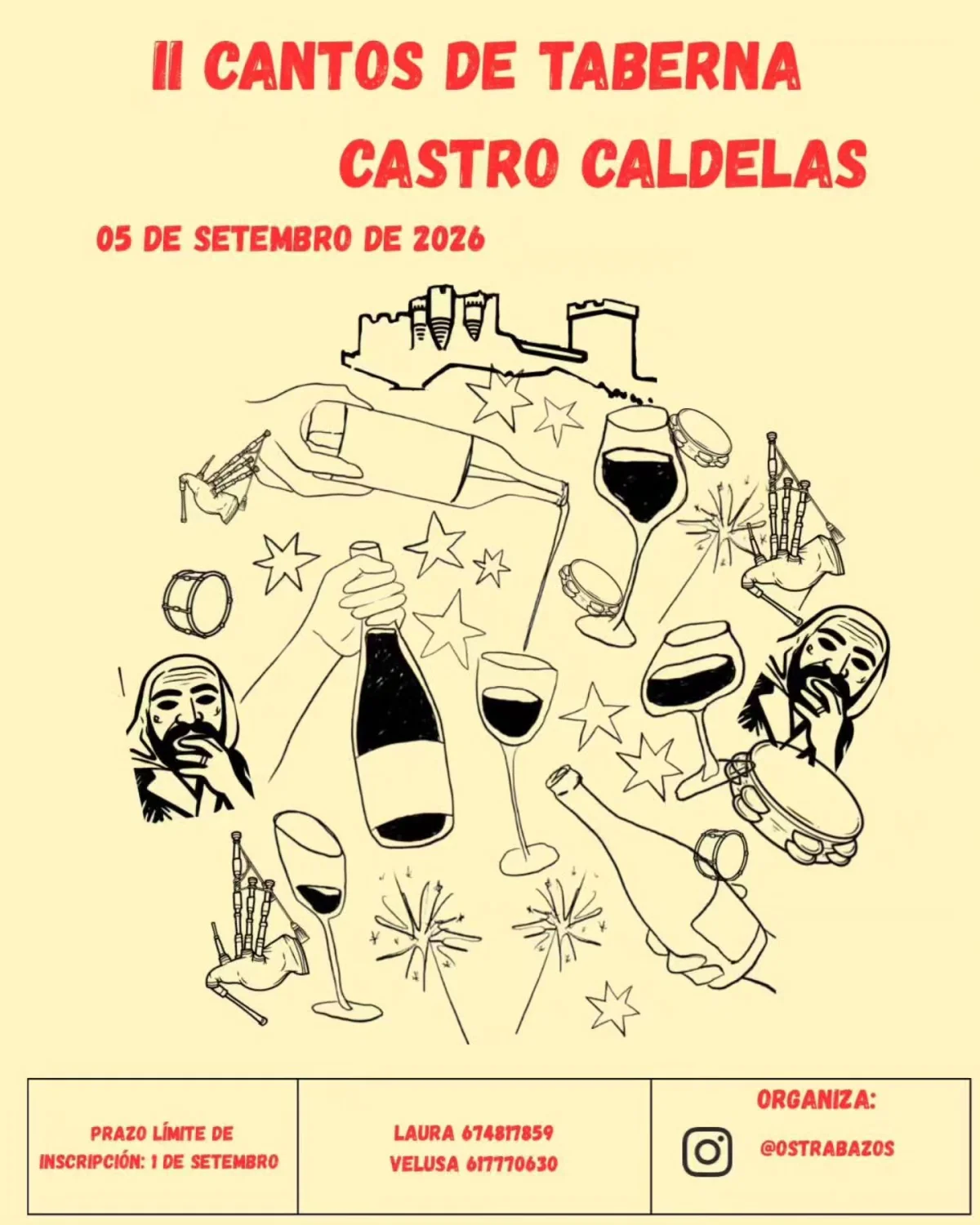 Imaxe principal para II Cantos de taberna en Castro Caldelas
