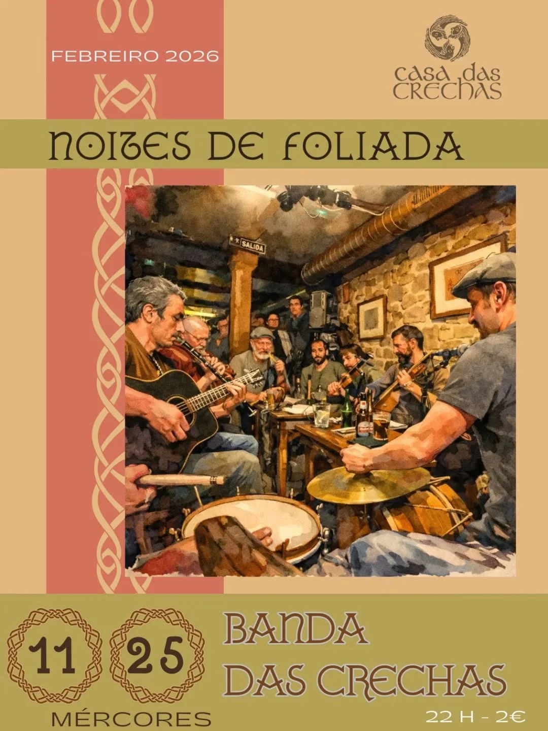 Imaxe principal para Foliada coa Banda das Crechas