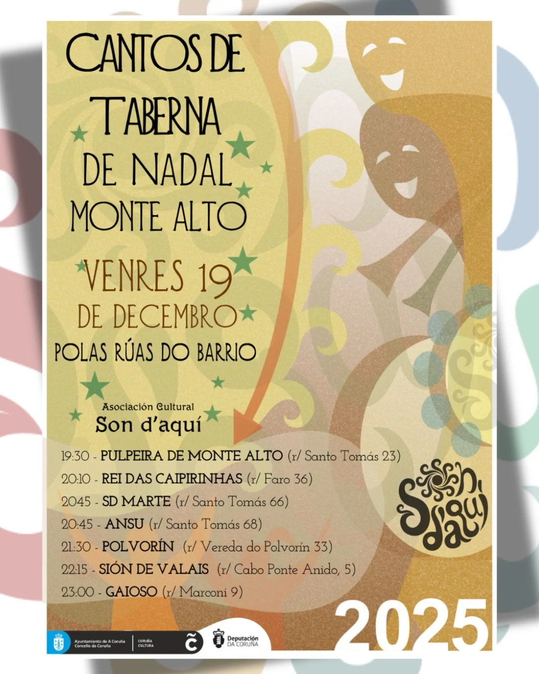 Imaxe principal para Cantos de taberna de Nadal en Monte Alto