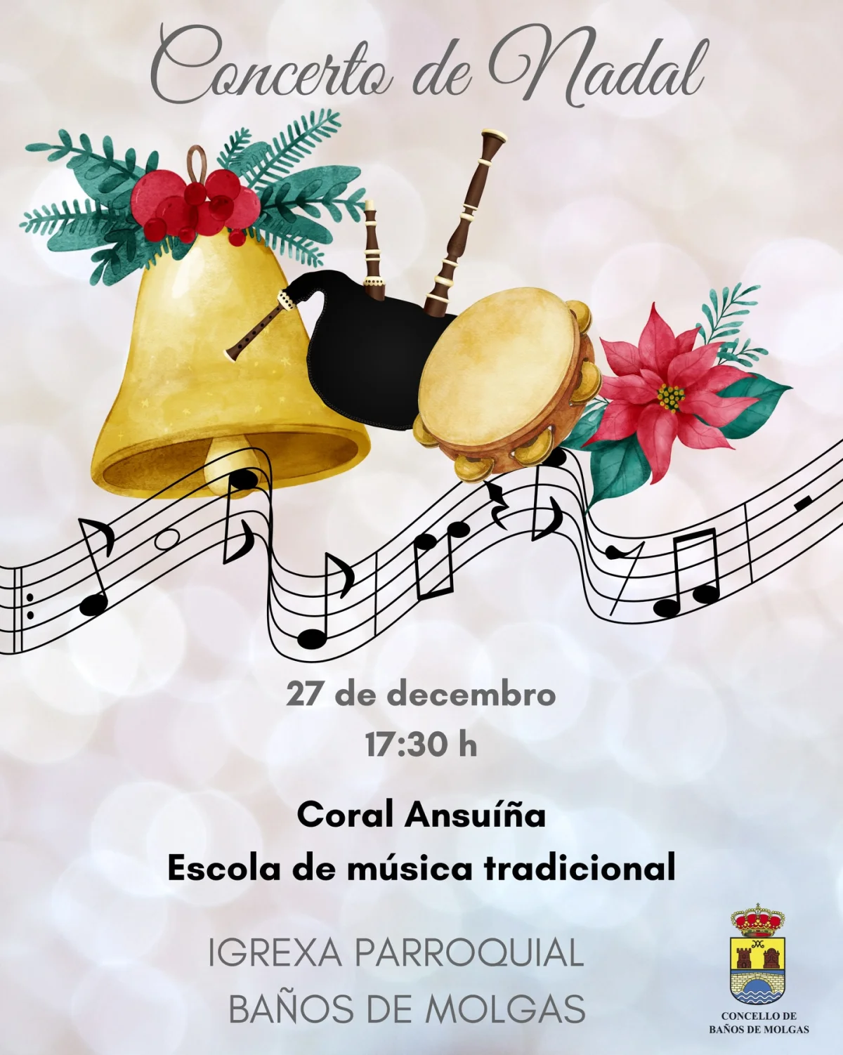 Imaxe principal para Concerto de Nadal en Baños de Molgas