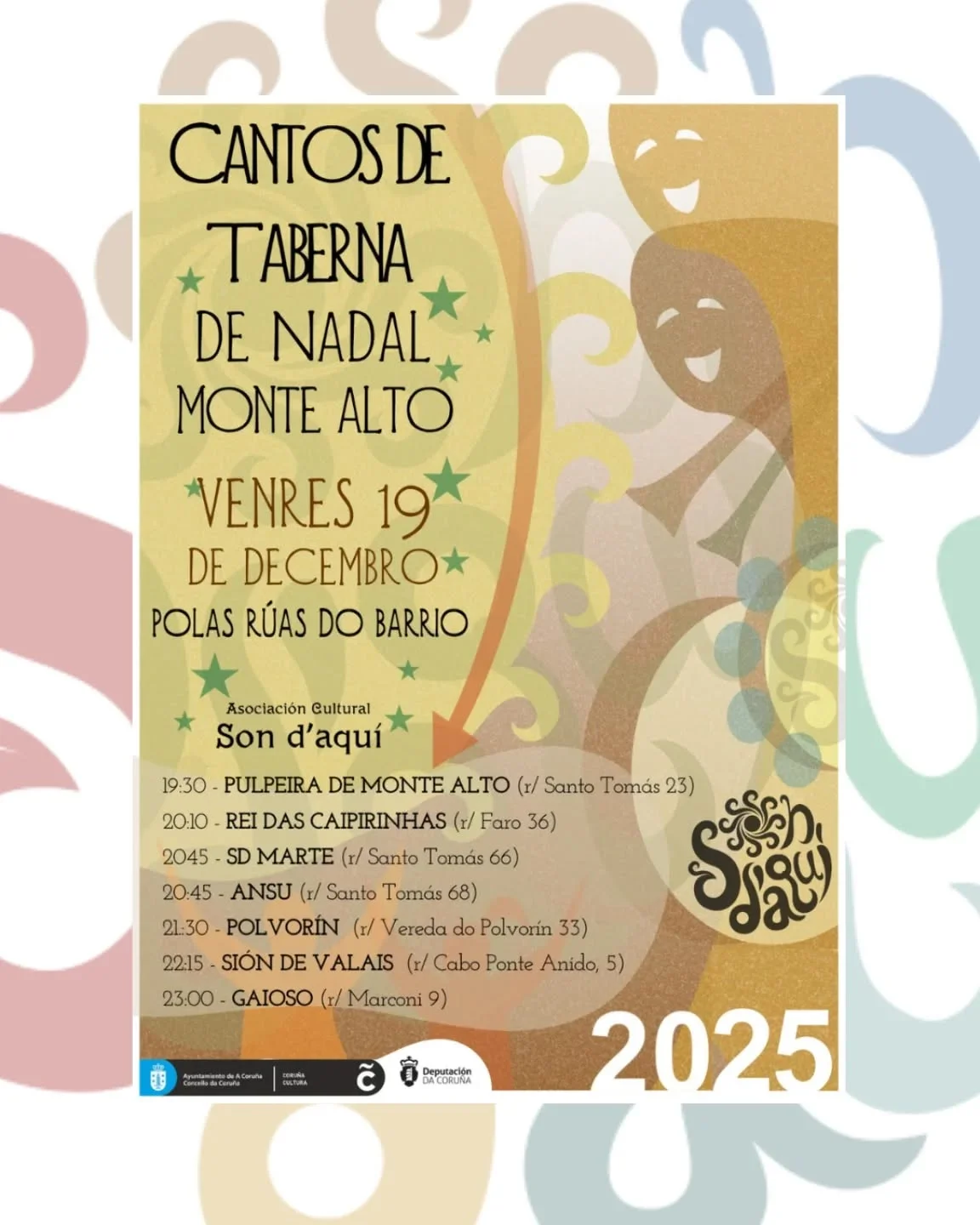 Imaxe principal para Cantos de taberna de Nadal en Monte Alto