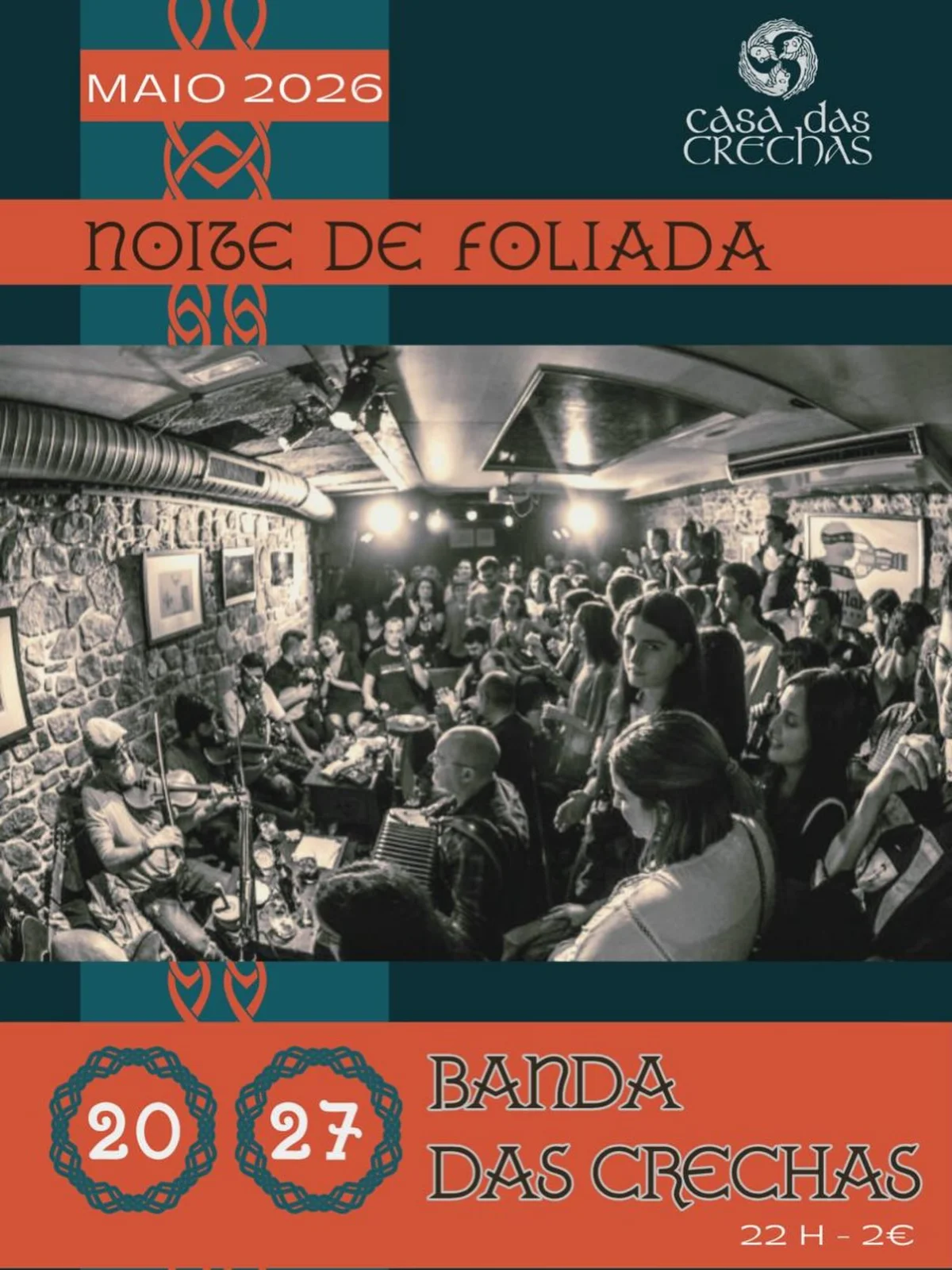 Imaxe principal para Foliada coa Banda das Crechas