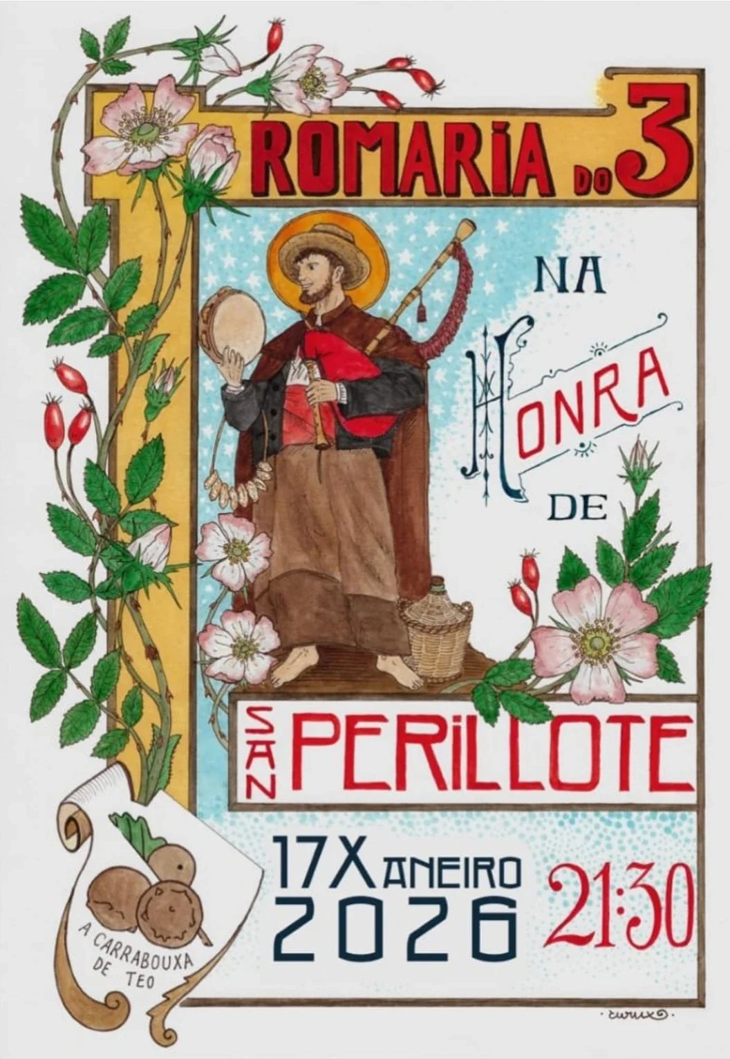 Imaxe principal para Romaría do 3 na honra de San Perillote