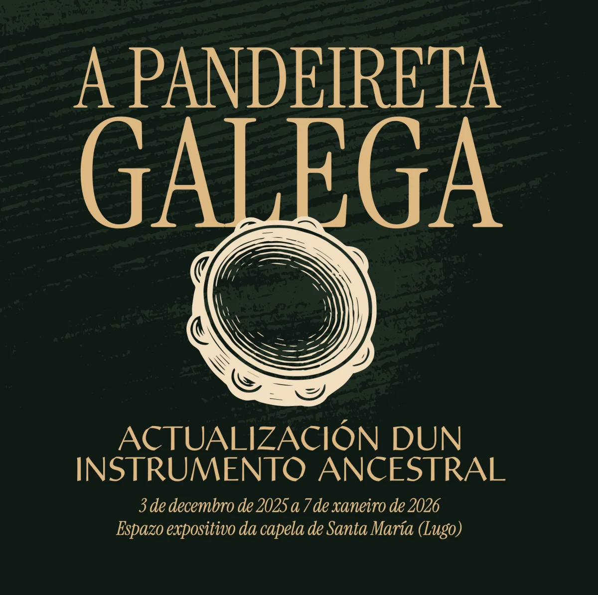 Imaxe principal para A pandeireta galega: actualización dun instrumento ancestral