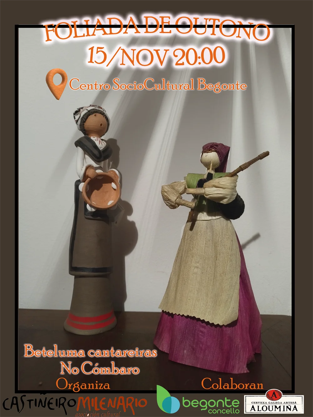 Imaxe principal para Foliada de outono de Castiñeiro Milenario