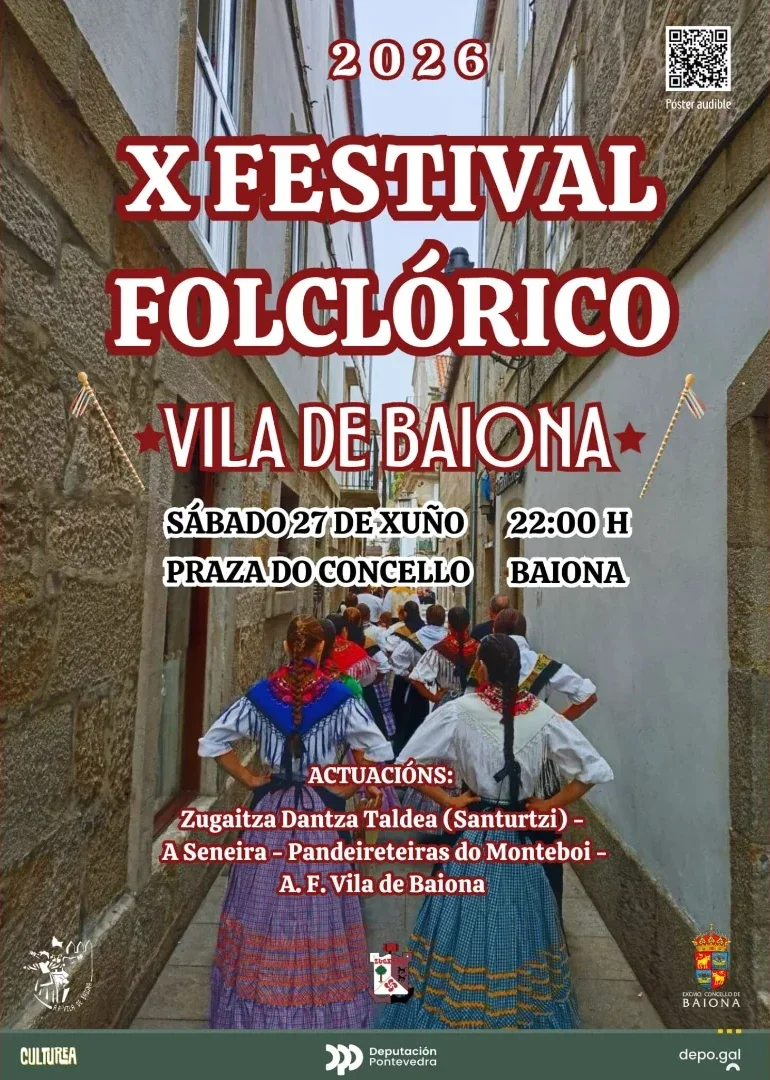 Imaxe para X Festival folclórico Vila de Baiona