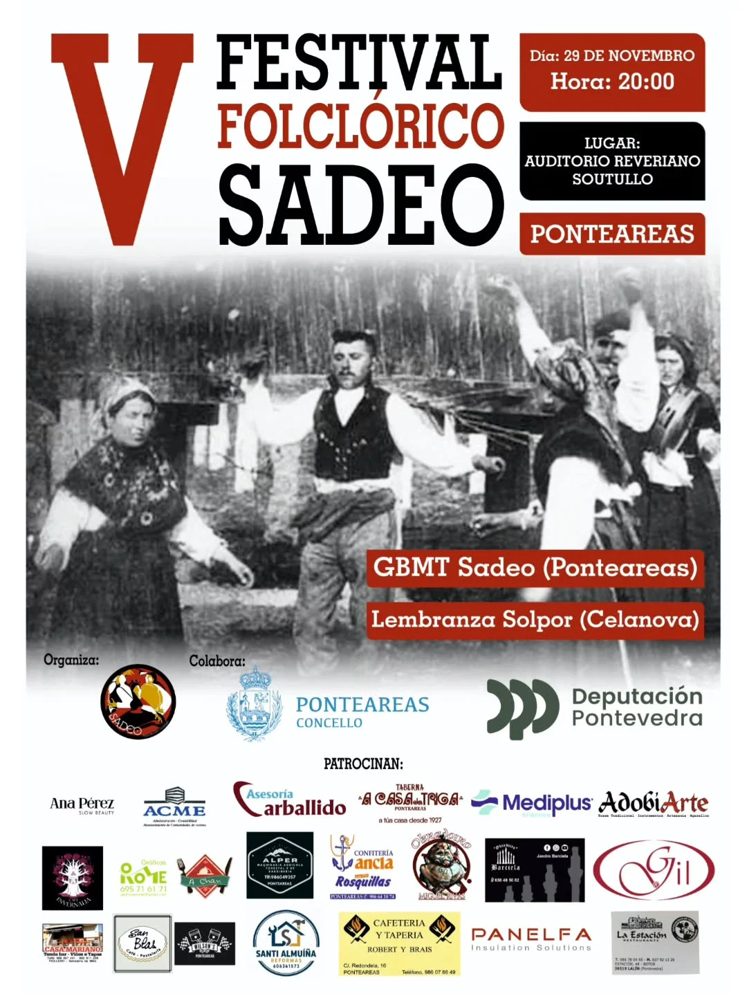 Imaxe principal para V Festival folclórico Sadeo