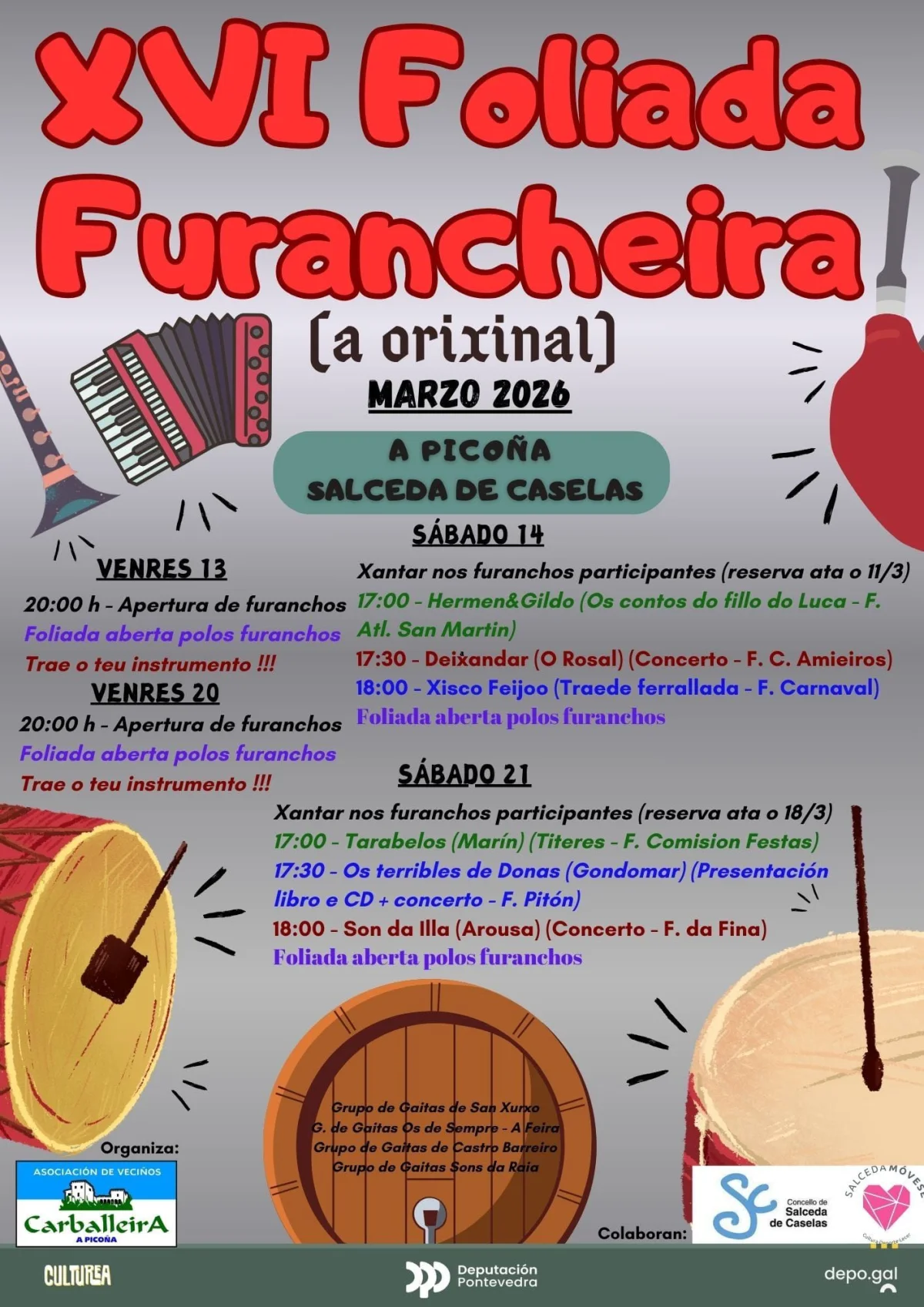 Imaxe para XVI Foliada furancheira