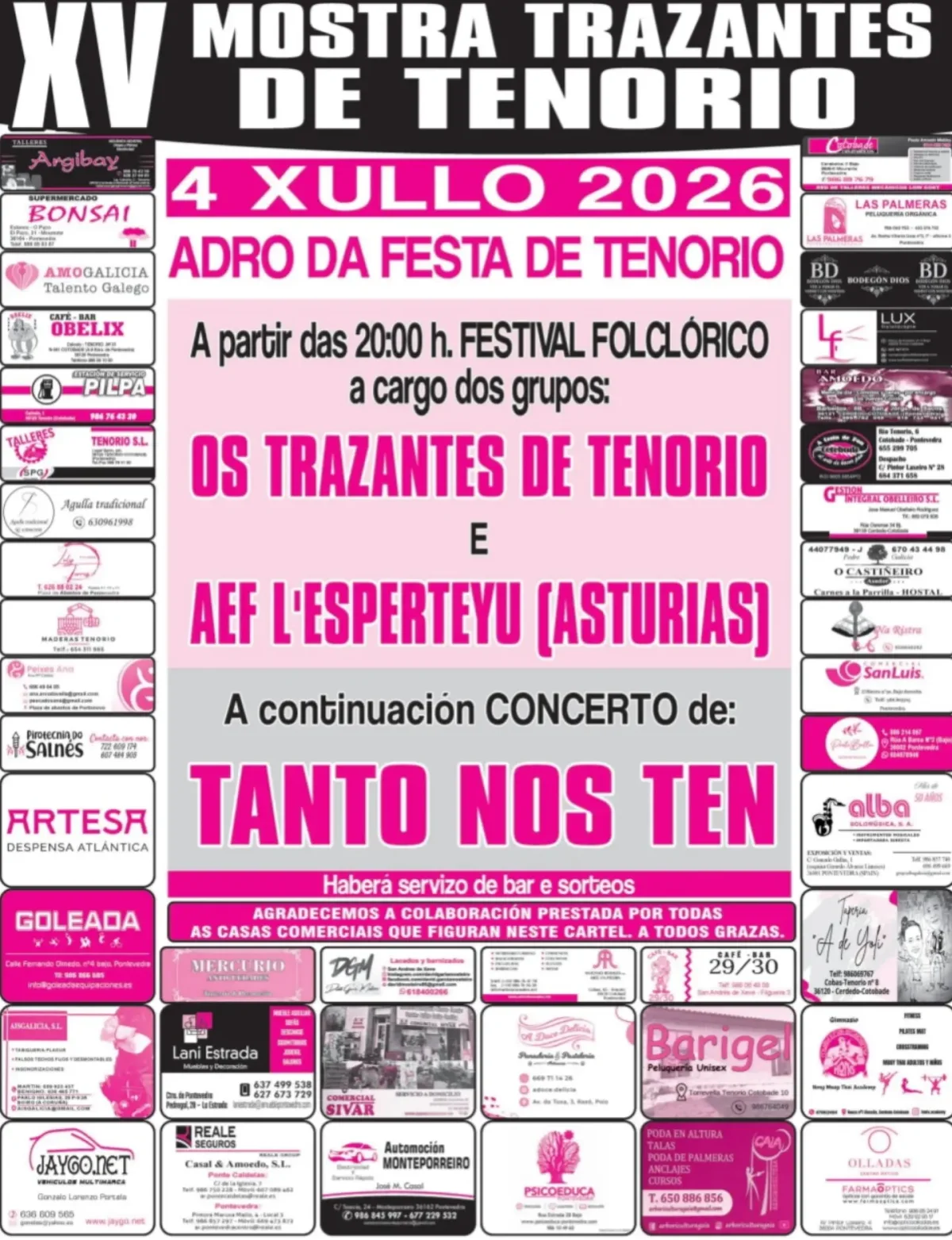Imaxe principal para XV Mostra Trazantes de Tenorio