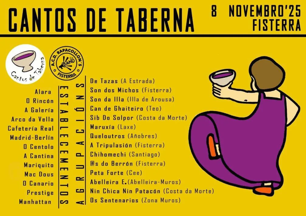 Imaxe principal para IV Cantos de taberna en Fisterra