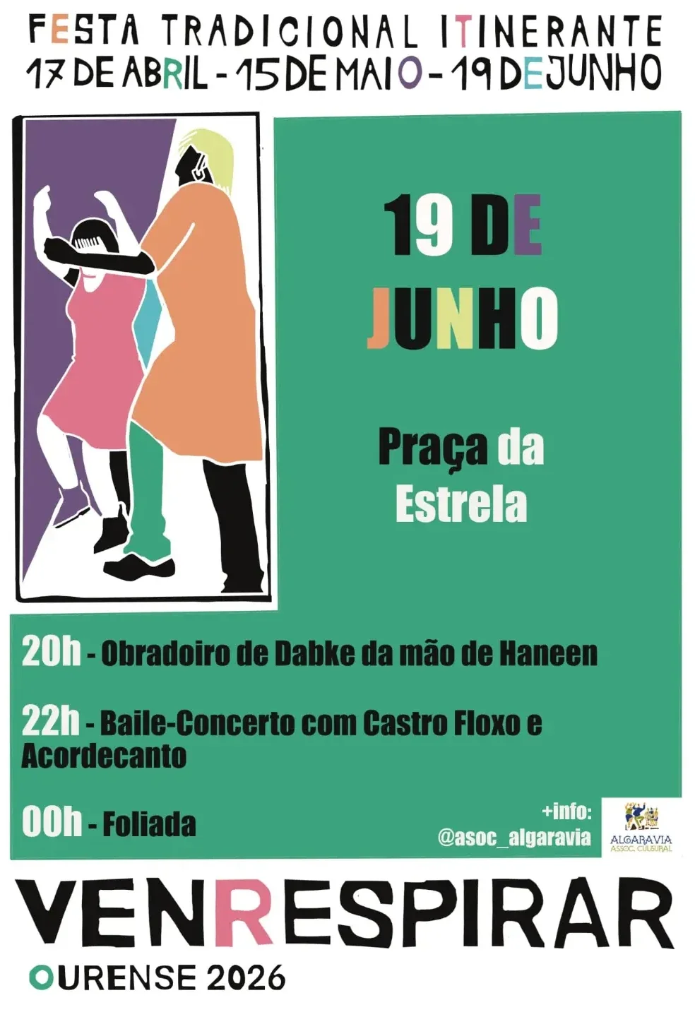Imaxe para Venrespirar: festa tradicional itinerante