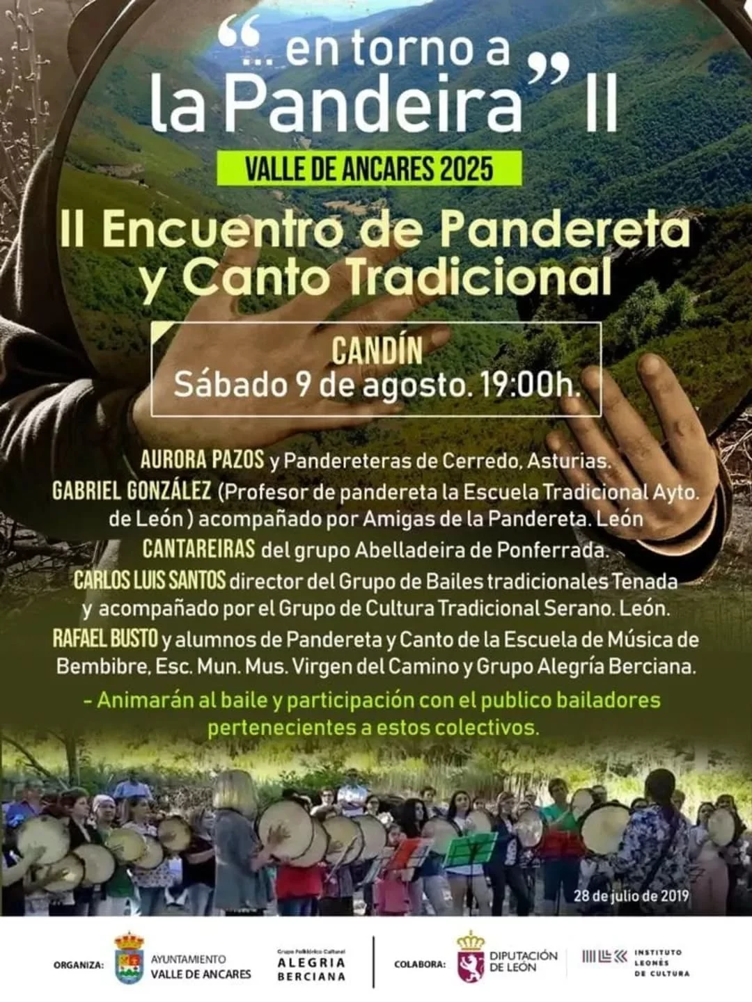Imaxe principal para II Encuentro de pandereta y canto tradicional