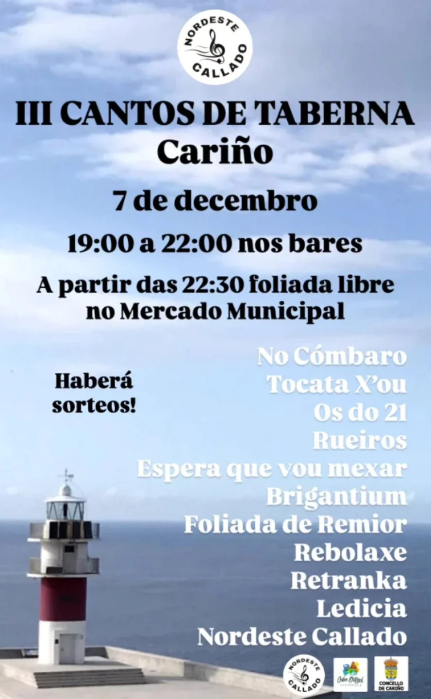 Imaxe principal para III Cantos de taberna en Cariño