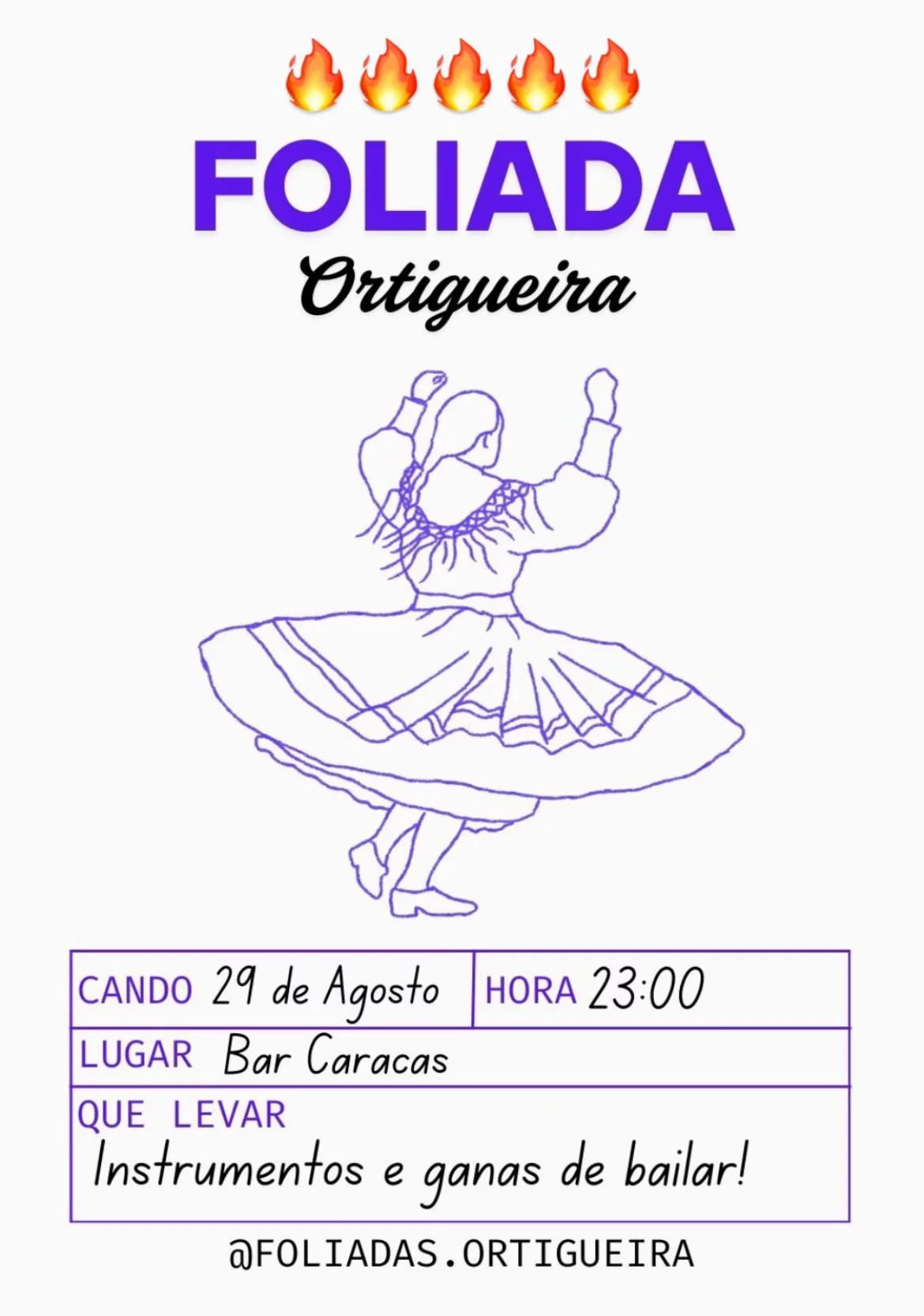 Imaxe principal para Foliada en Ortigueira