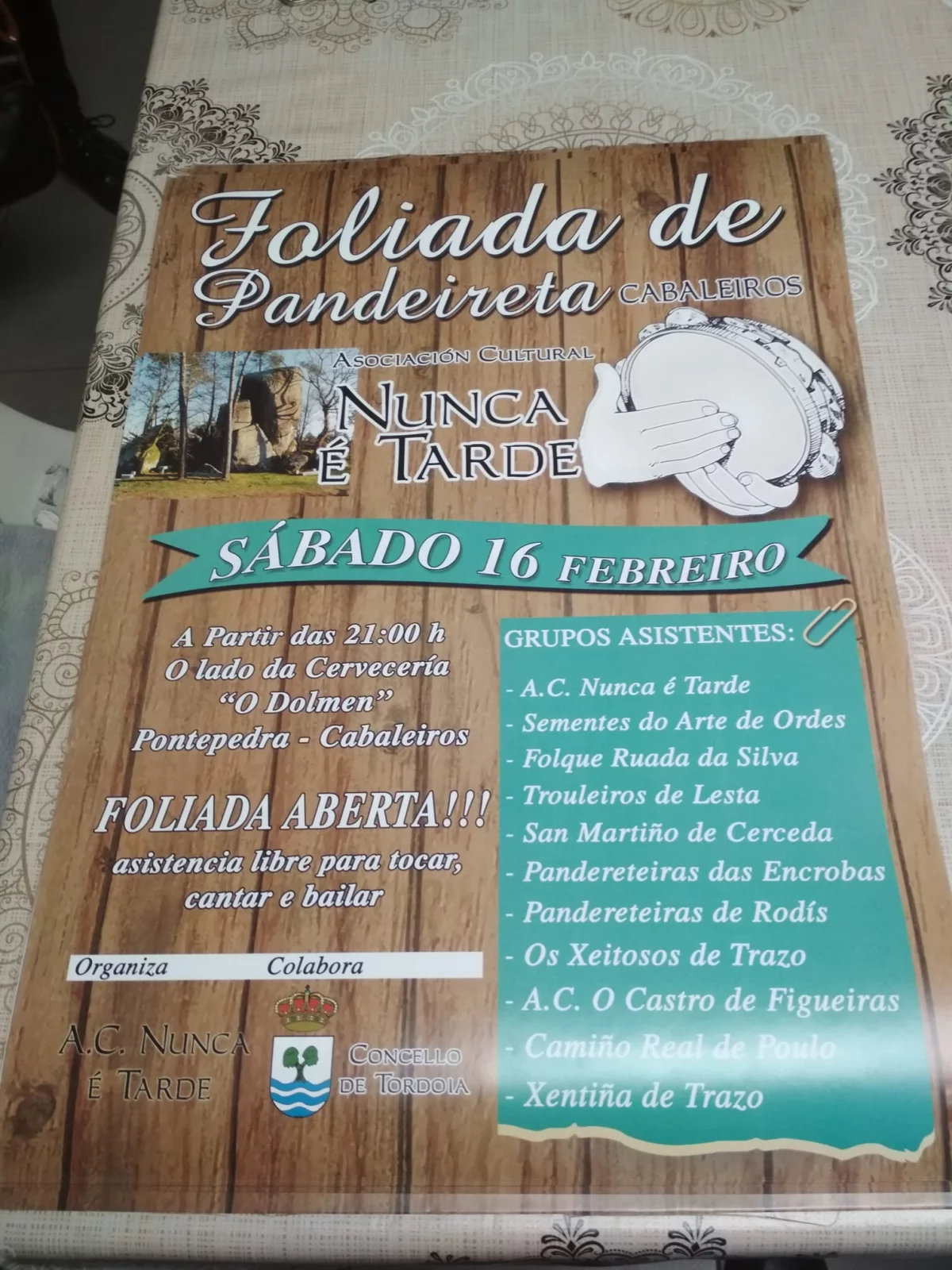 Imaxe principal para Foliada de pandeireta