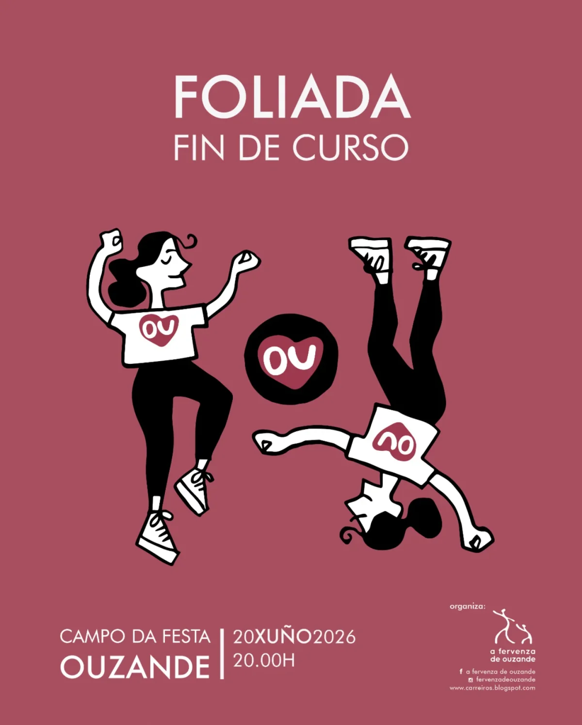 Imaxe principal para Foliada fin de curso de A Fervenza de Ouzande