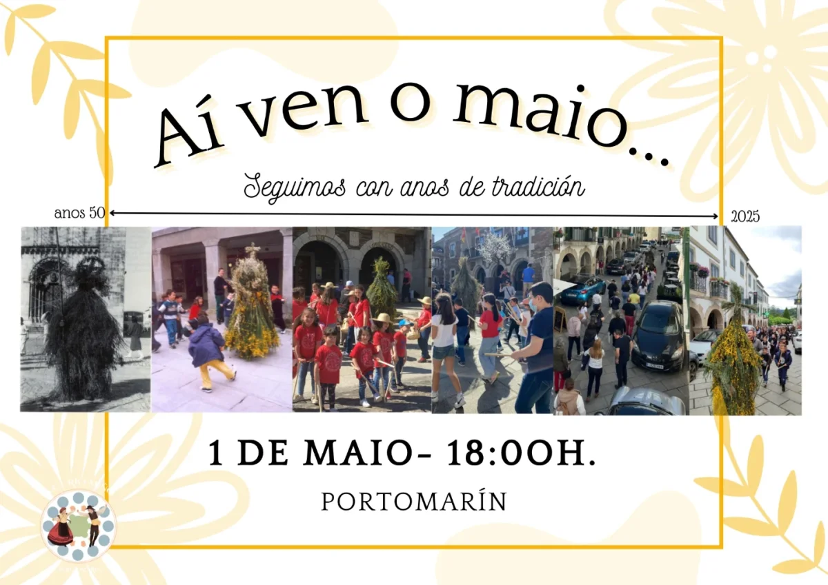 Imaxe principal para Aí vén o maio...