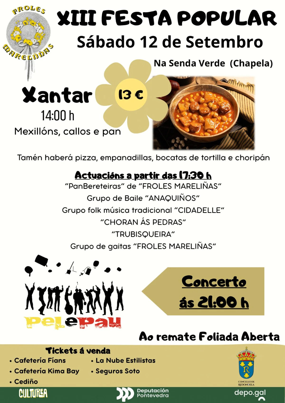 Imaxe principal para XIII Festa Popular Froles Mareliñas