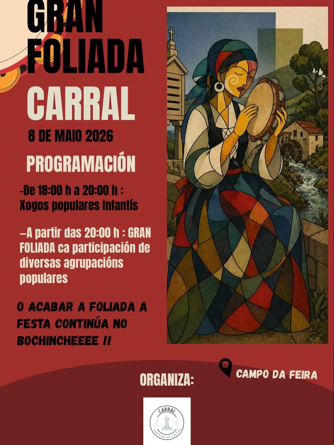 Imaxe principal para Gran foliada en Carral