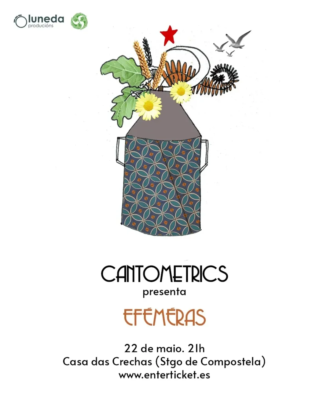 Imaxe principal para Cantometrics presenta Eféméras na Casa das Crechas