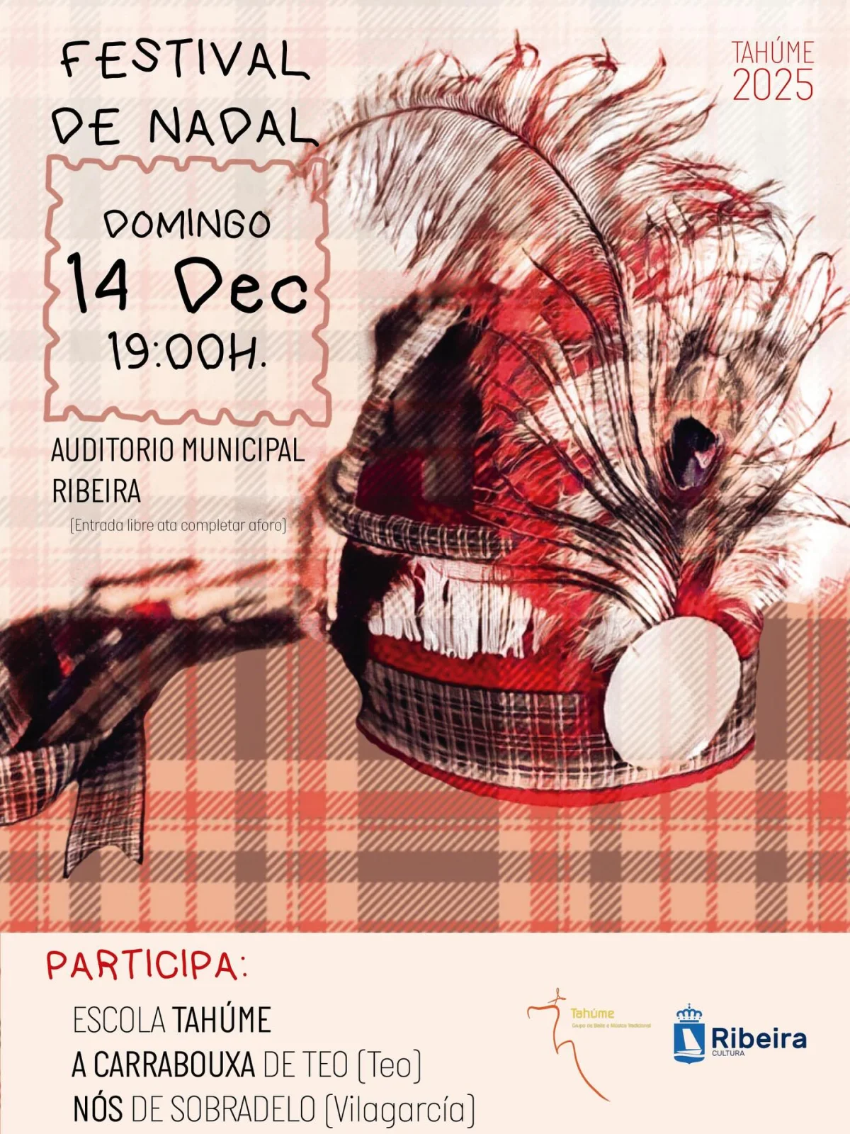 Imaxe principal para Festival de Nadal en Ribeira