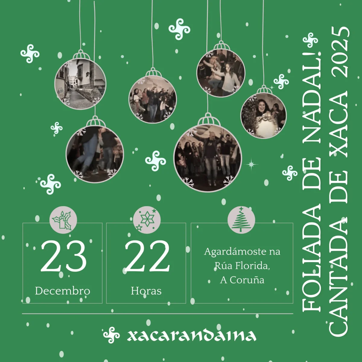 Imaxe principal para Foliada de Nadal Xacarandaina