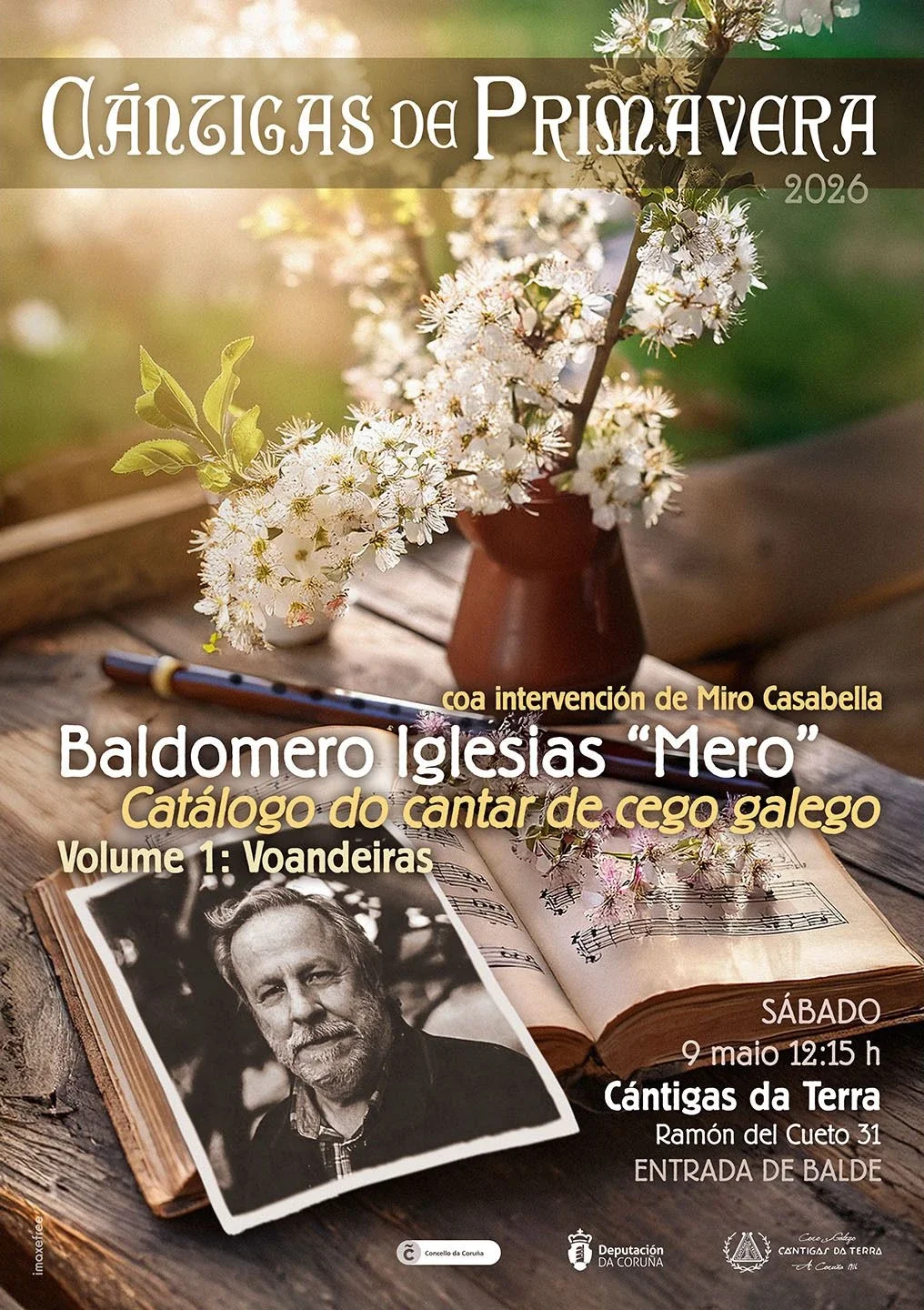 Imaxe principal para Cántigas de primavera: Baldomero Iglesias "Mero"