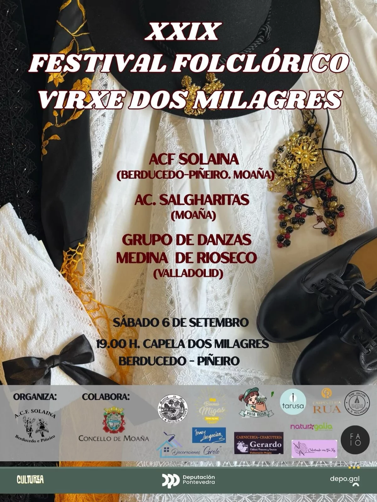 Imaxe principal para XXIX Festival folclórico da Virxe dos Milagres