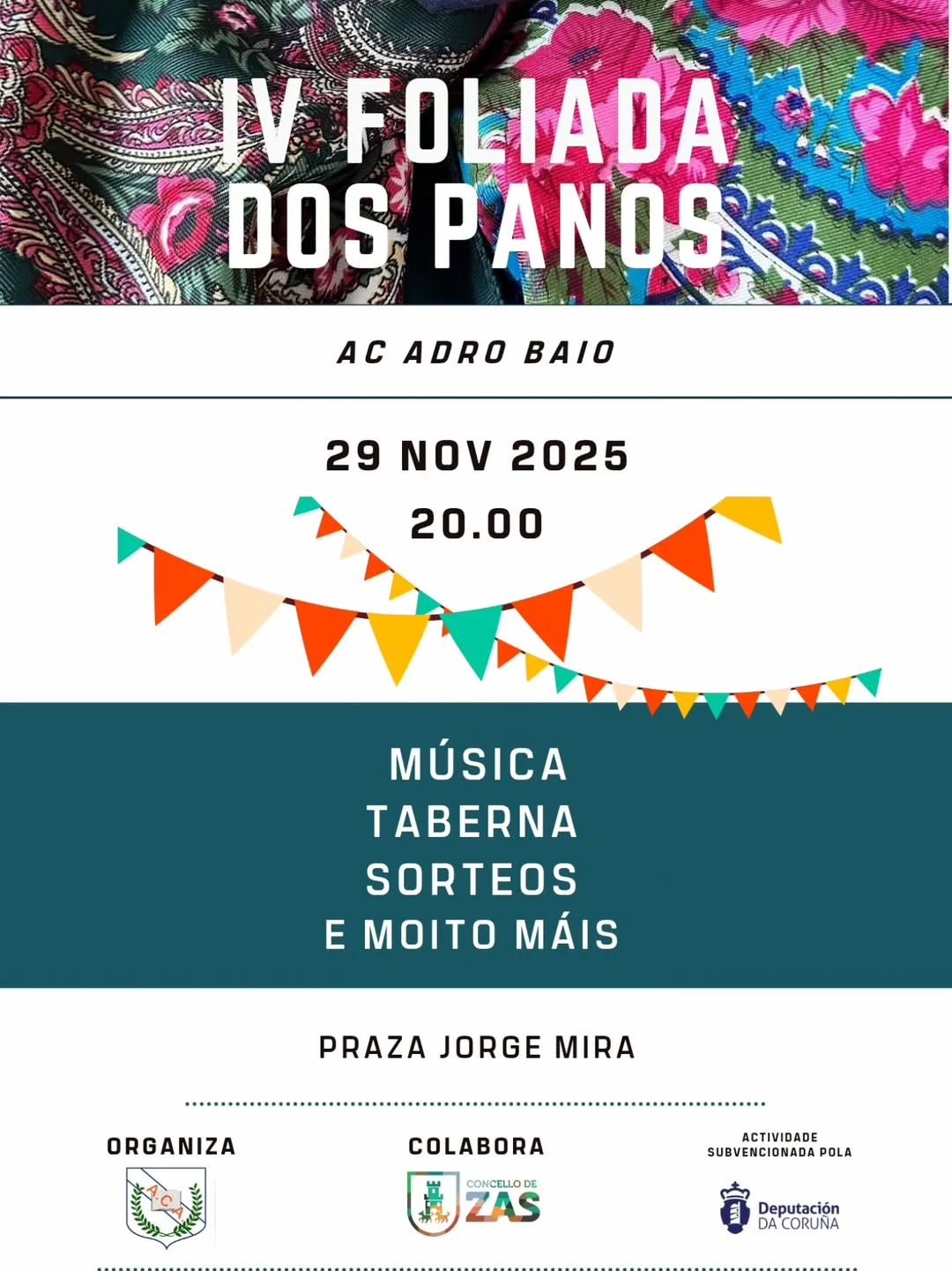 Imaxe principal para IV Foliada dos panos