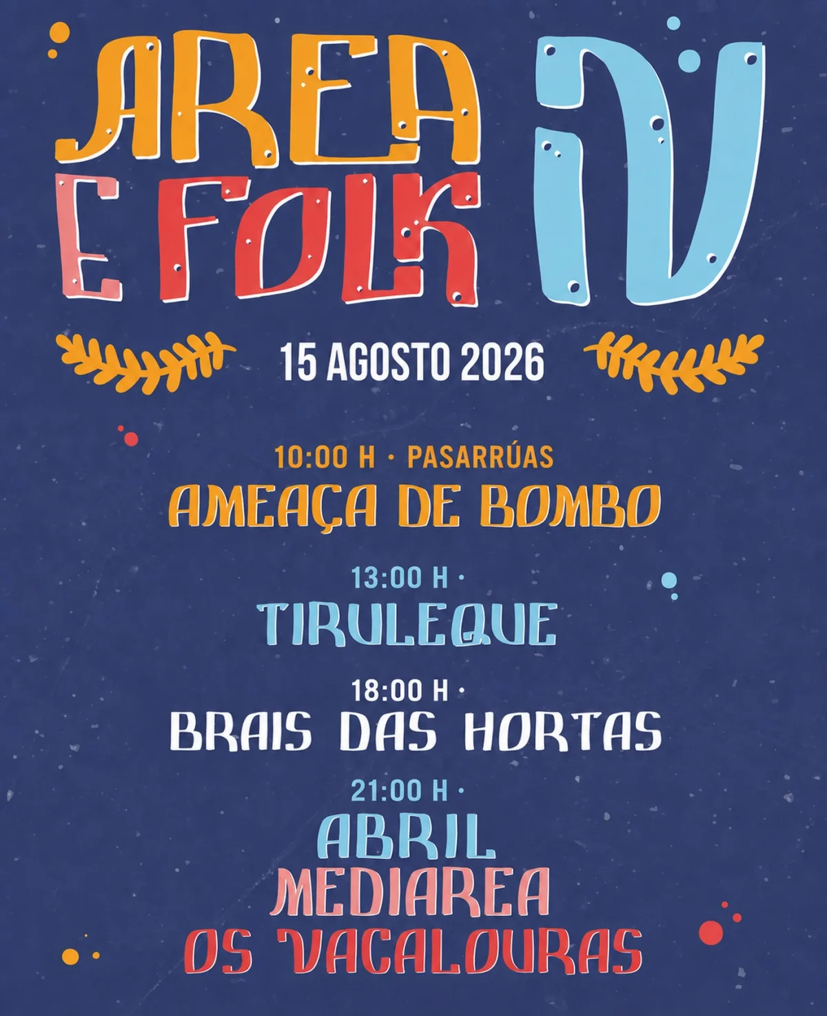 Imaxe principal para IV Area e Folk
