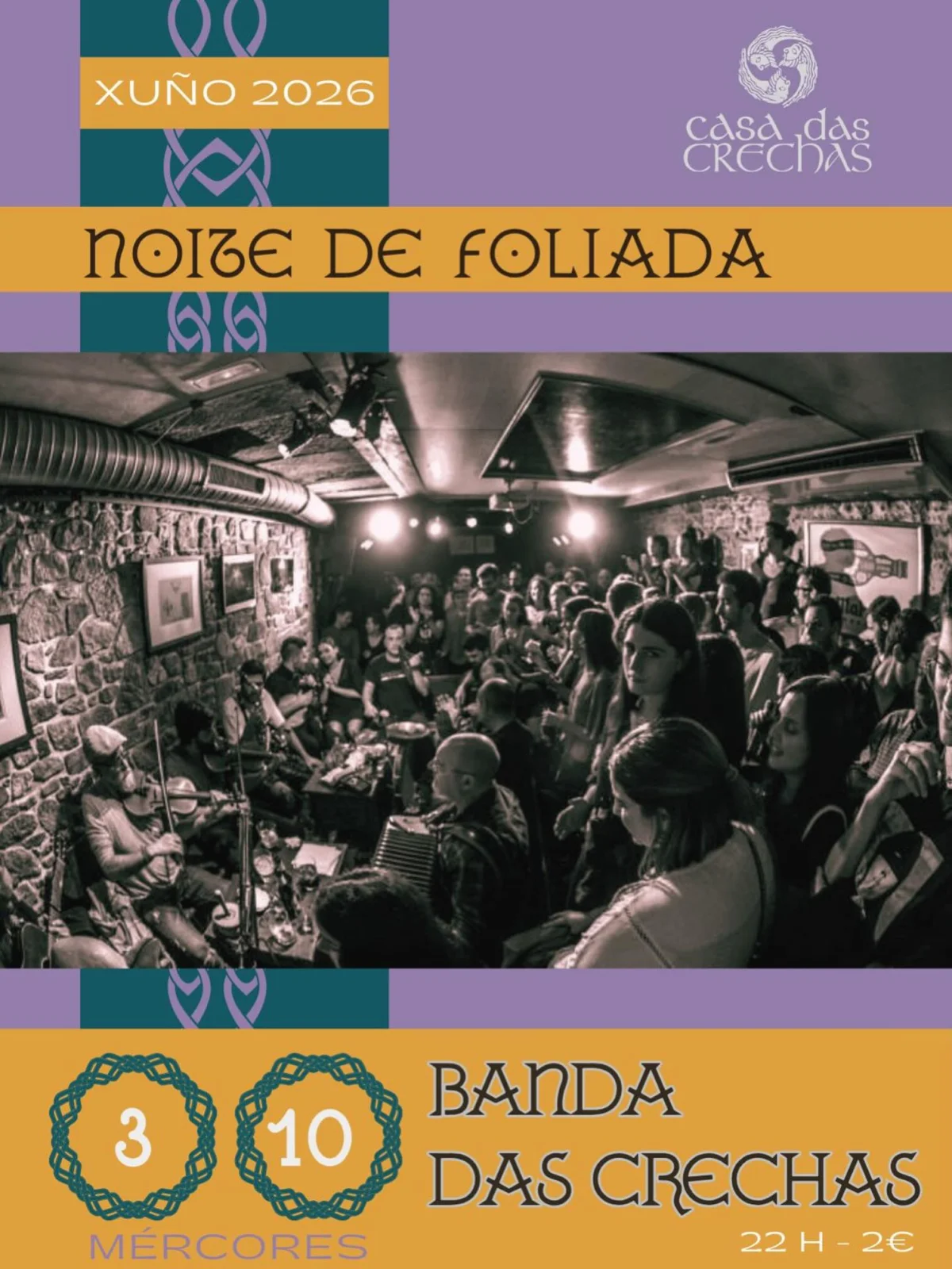 Imaxe principal para Foliada coa Banda das Crechas