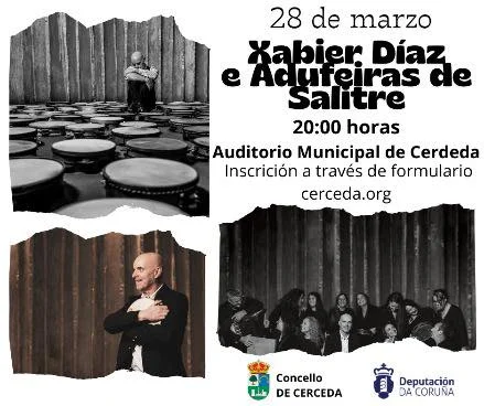 Imaxe principal para Xabier Díaz e Adufeiras de Salitre en Cerceda
