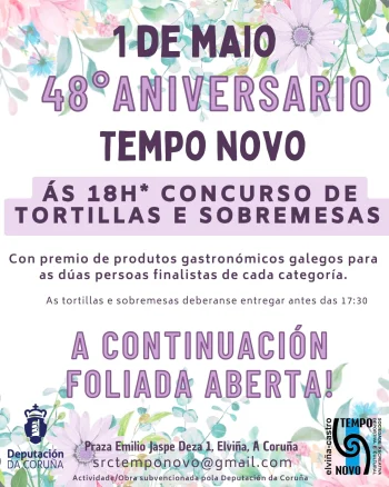 Imaxe para 1 maio 2026