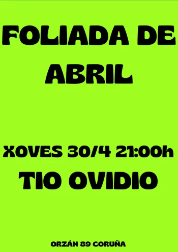 Imaxe para 30 abril 2026